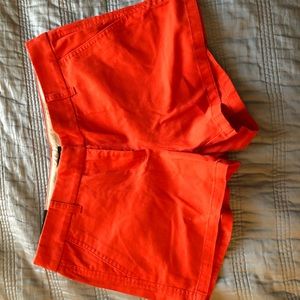 J by J Crew coral orange short, NWT
